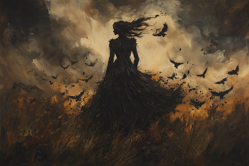 Download The Morrigan, Morrigan, Celtic Mythology. Royalty-Free Stock ...