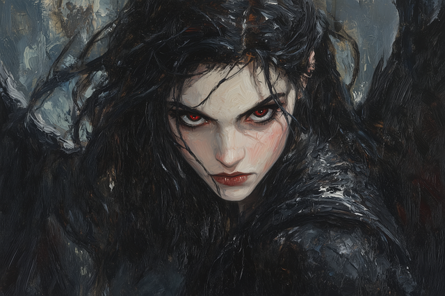 Free ai generated the morrigan morrigan illustration