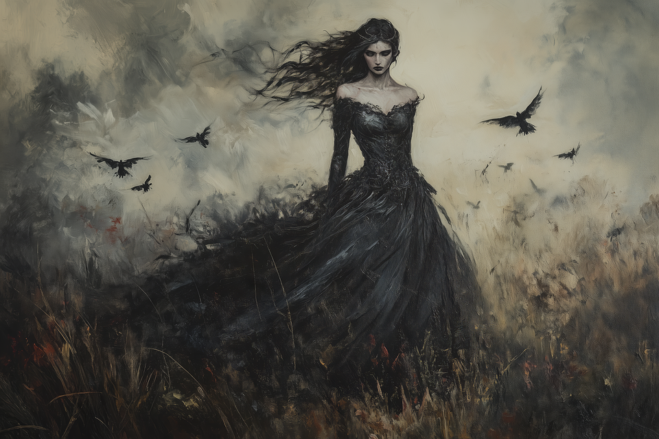 Download Ai Generated, The Morrigan, Morrigan. Royalty-Free Stock ...