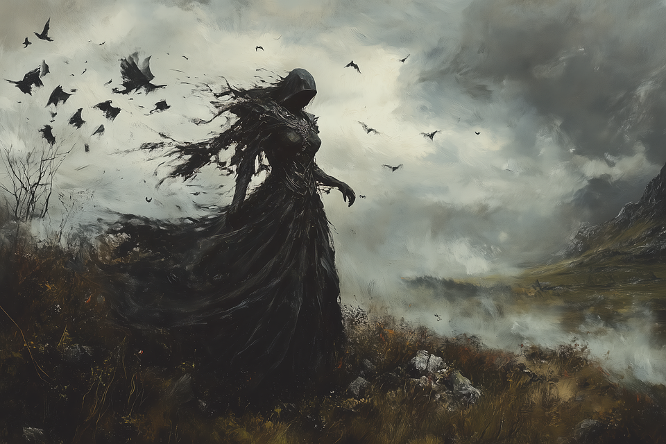 Download Ai Generated, The Morrigan, Morrigan. Royalty-Free Stock ...