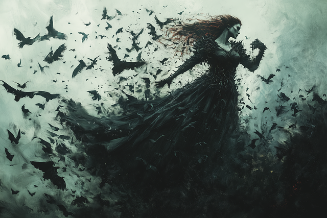 Download Ai Generated, The Morrigan, Morrigan. Royalty-Free Stock ...