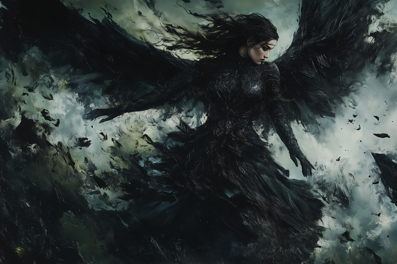 Download The Morrigan, Paganism, Celtic Mythology. Royalty-Free Stock ...