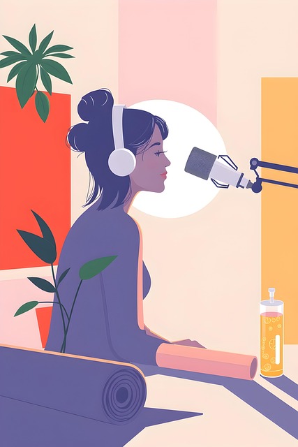 Free Ai Generated Podcast illustration and picture