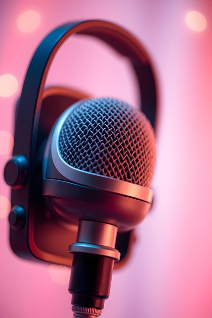 Free Podcast Microphone illustration and picture