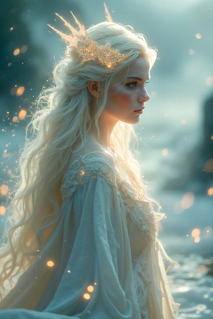 Free ai generated woman goddess illustration