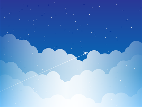 Cielo, Cielo Nublado, Estrellas, Nubes