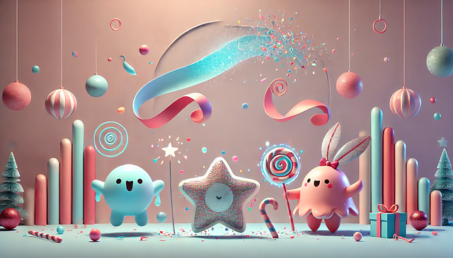 Free Christmas Whimsical Illustration illustration and picture