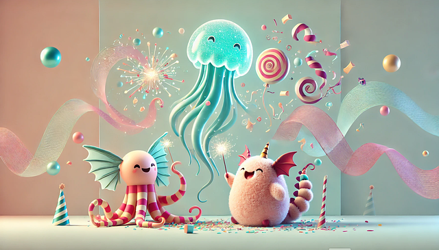Free Ai Generated Jellyfish illustration and picture