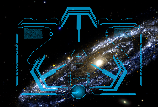 Free Spaceship Galaxy illustration and picture