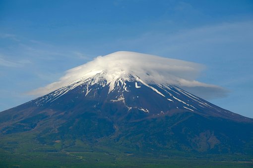 Japón, Símbolo, Fuji, Montaña, Viaje