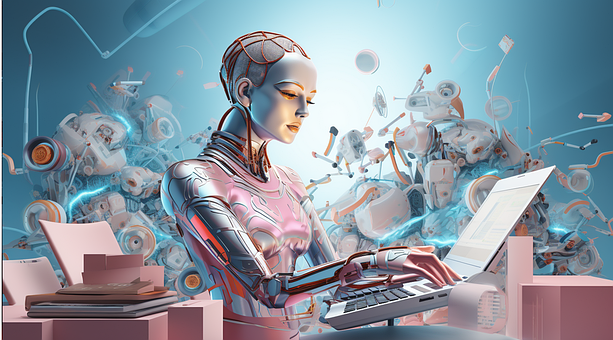 Roboter, Ai, Informatik, Technologie