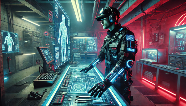 Cyberpunk, Hacker, Mitarbeiter