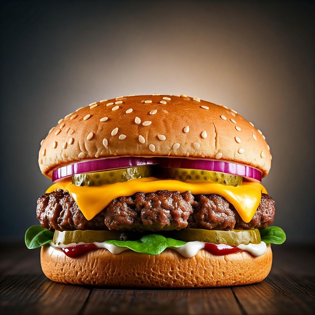 Hamburguesa, Comida, Bocadillo, Plato
