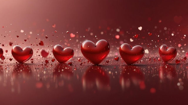 Free Ai Generated Hearts illustration and picture