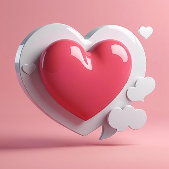 Free Valentine'S Day Pink Heart illustration and picture