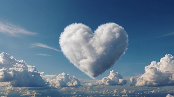 Free Valentine'S Day Clouds illustration and picture