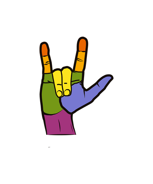 Asl, Liebe, Hand, Die Usa, Flagge