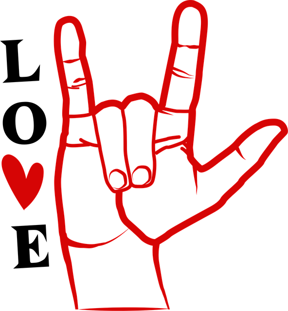 Asl, Liebe, Hand, Die Usa, Flagge
