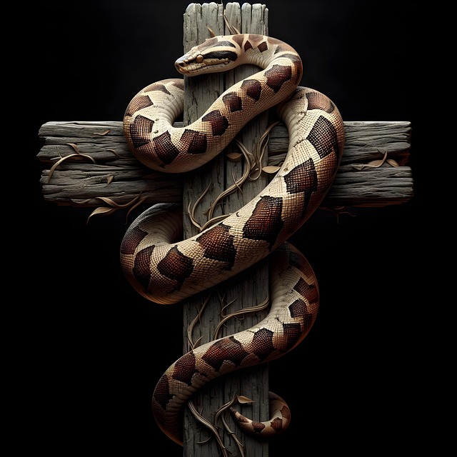 Snake Wood Cross - Free photo on Pixabay