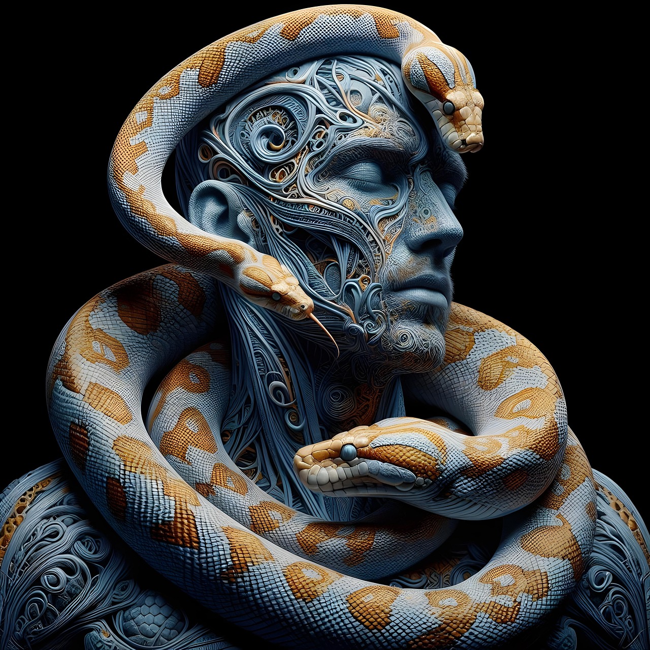 Snake Reptile Man - Free photo on Pixabay