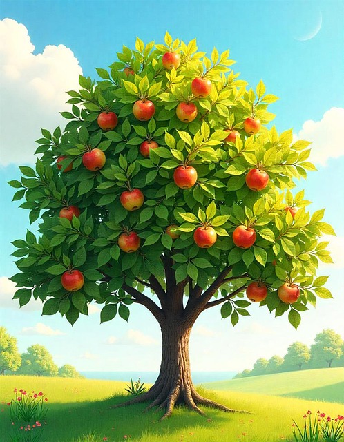 Free Apple Fruit illustration and picture