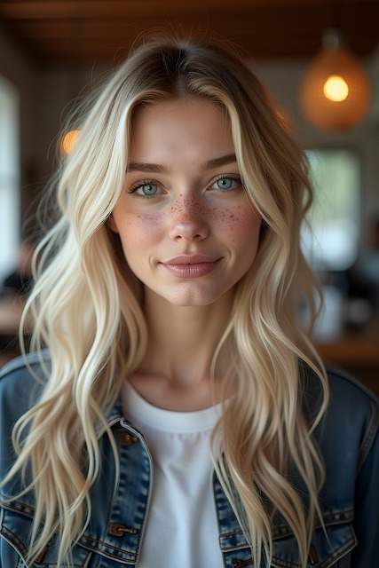 Free Blonde Woman illustration and picture