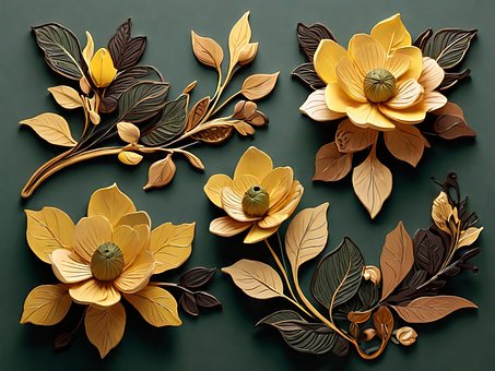 Free Ai Generated Flowers illustration and picture