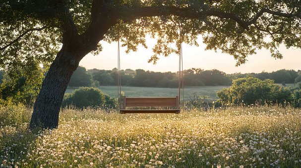 Free Meadow Swing illustration and picture