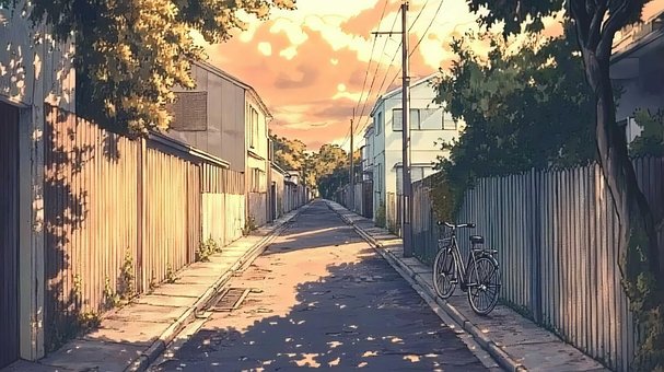 Free Suburb Quiet illustration and picture
