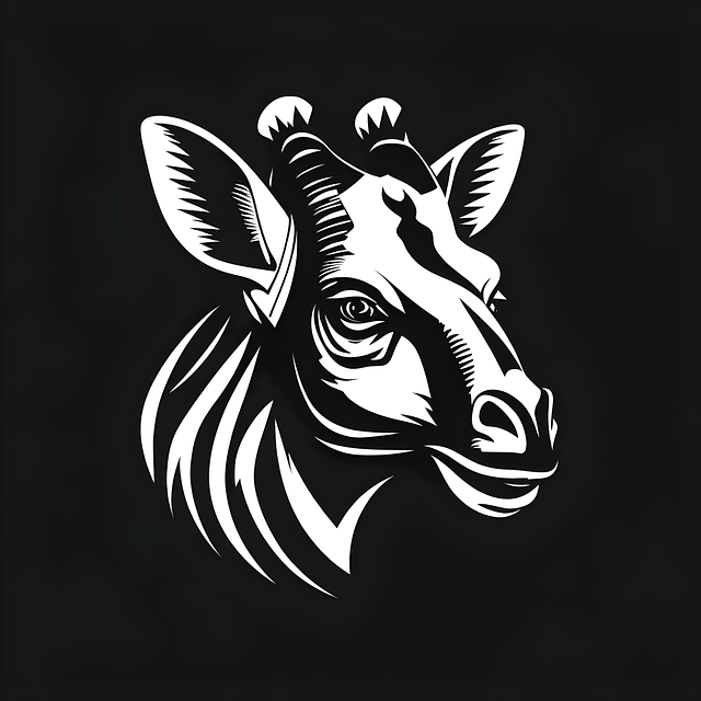 Download free HD stock image of Okapi Forest Giraffe Free okapi forest giraffe congolese giraffe illustration