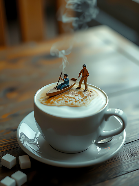 Free coffee cappuccino cup illustration