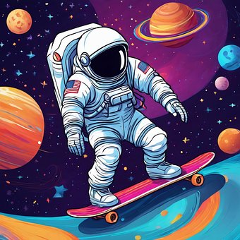 Free Astronaut Space illustration and picture