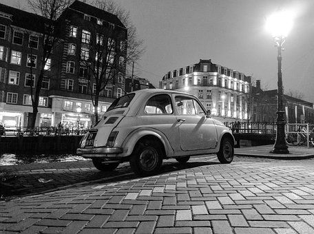 Fiat500, Antieke Auto, Auto, Italië