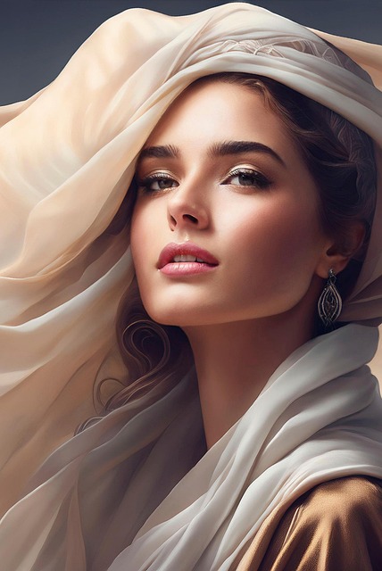 Free Woman Veil illustration and picture