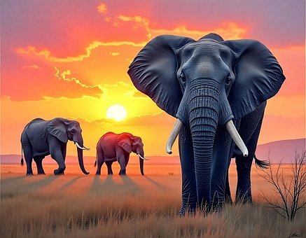 Elefante, Naturaleza, Animal, África