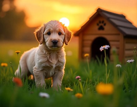 Perro, Naturaleza, Labradoodle