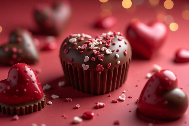 Free valentine's day chocolates treats illustration
