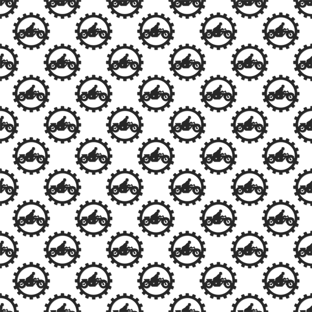 Free bike pattern vehicle illustration