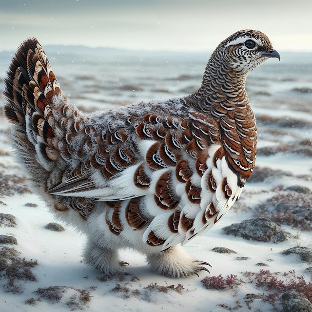 Free ptarmigan chicken chicken bird illustration