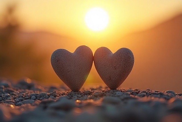 Free ai generated valentines background illustration