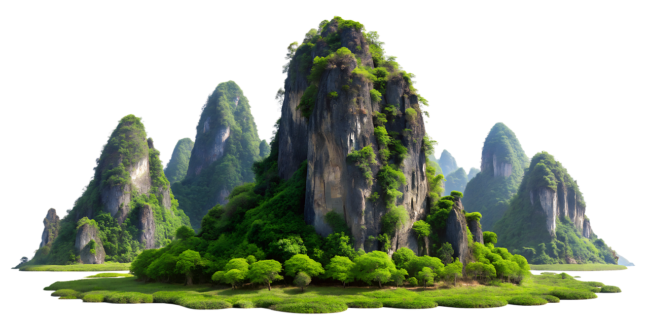 Ai产生的 山 景观 - Pixabay上的免费图片