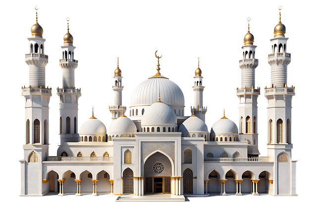 Free mosque building temple illustration