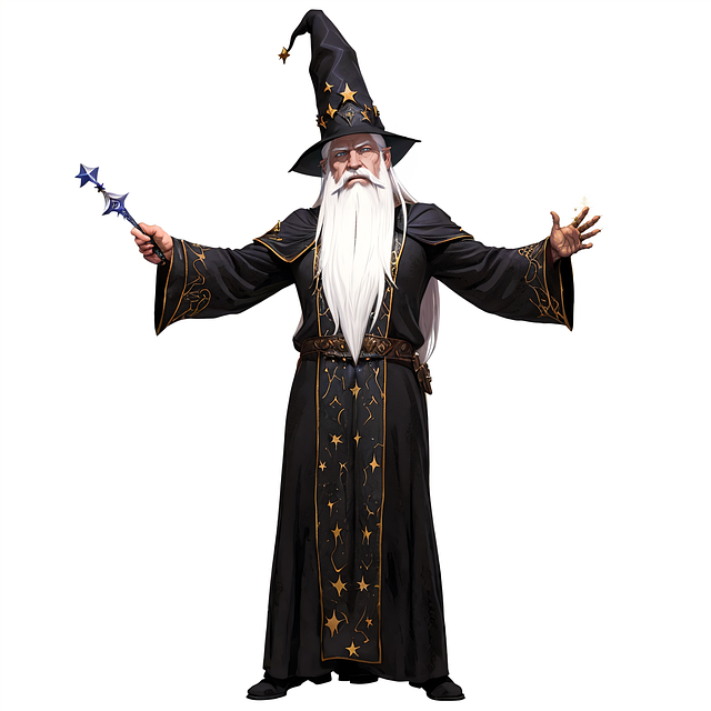 Download free HD stock image of Ai Generated Wizard Free ai generated wizard magic illustration