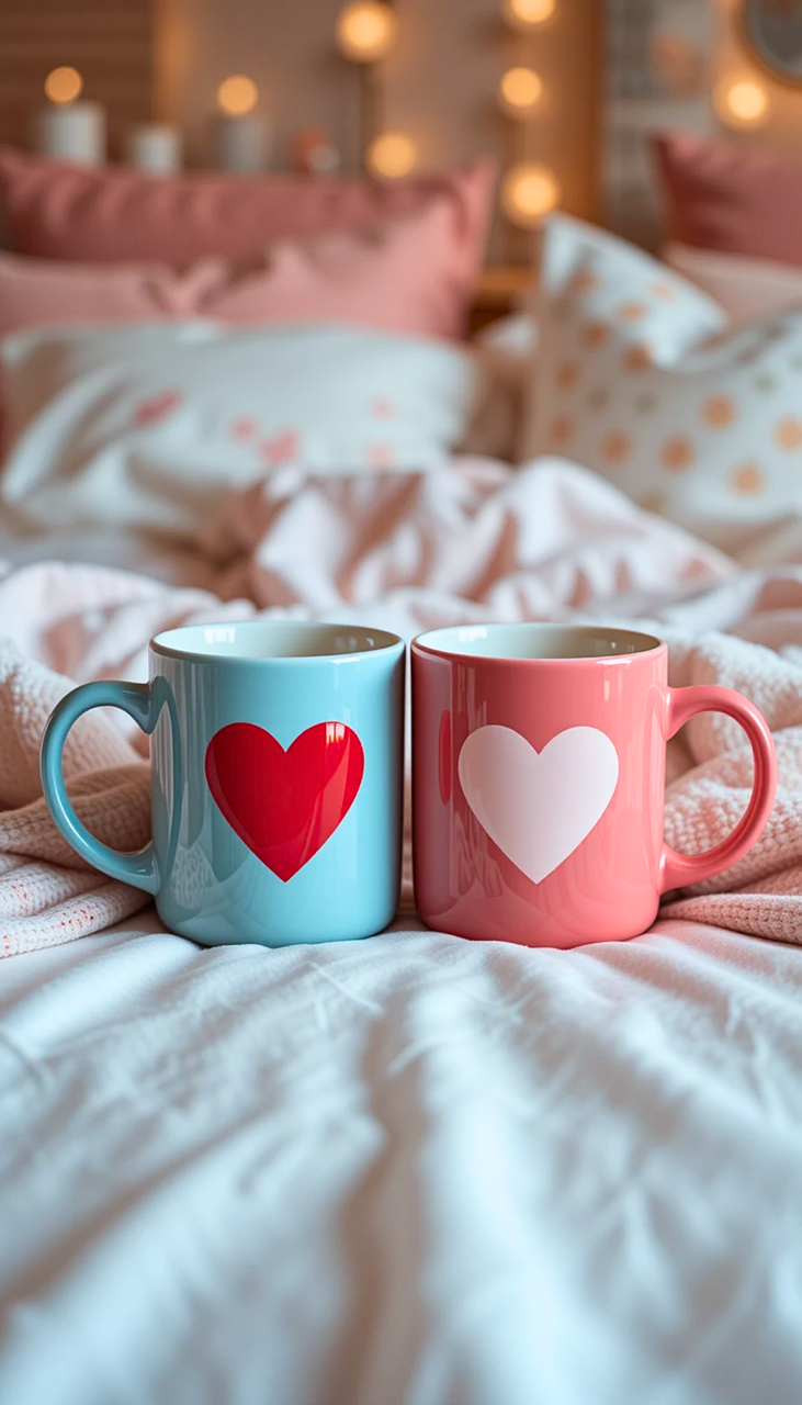 Download Saint Valentine'S Day, Generated By The Ai, Cups. Royalty-Free ...