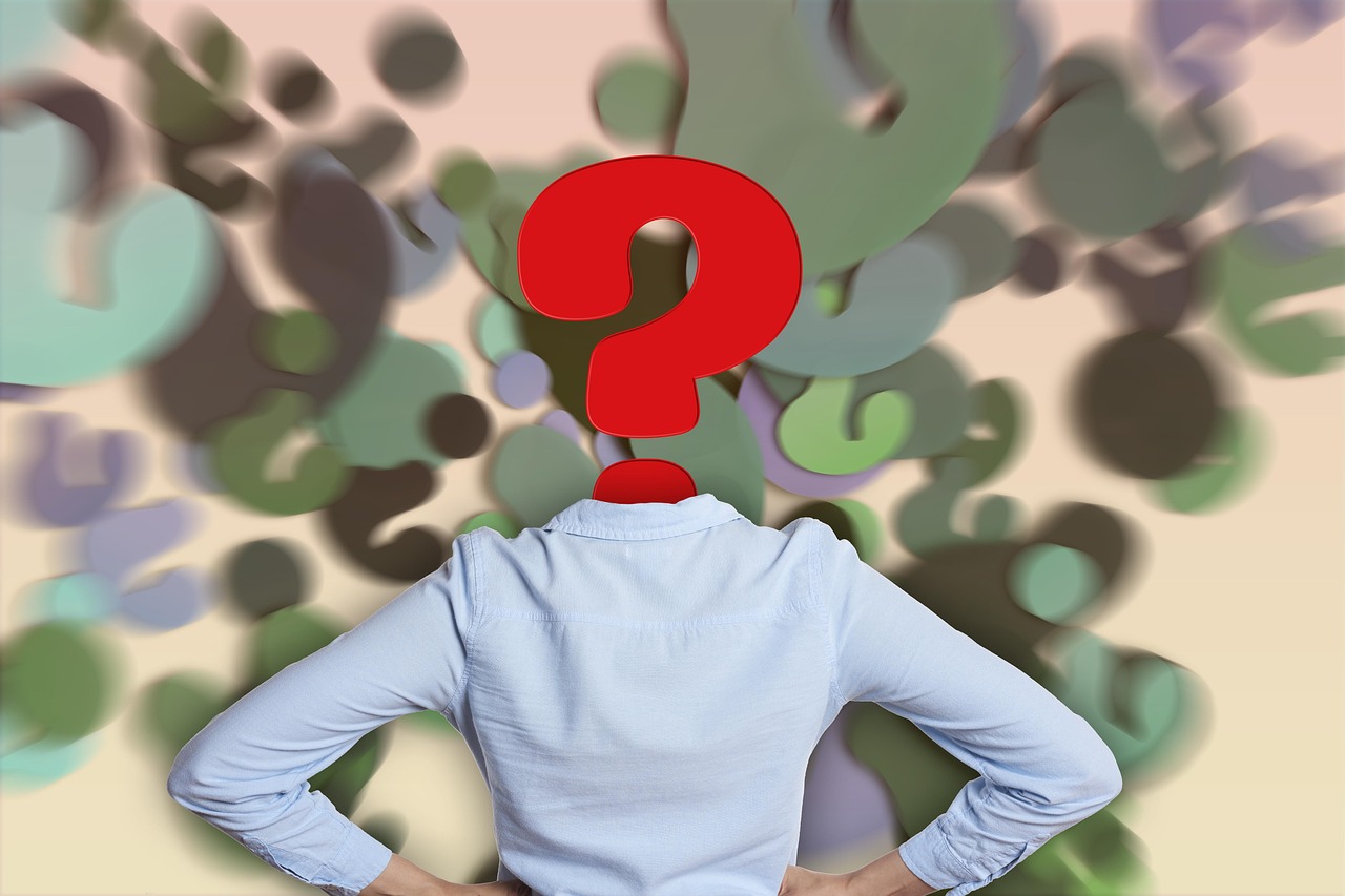 Download free HD stock image of Knowledge Information Free knowledge information question marks illustration