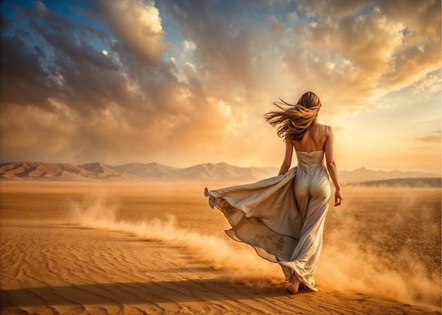 Free desert sand dunes sand illustration