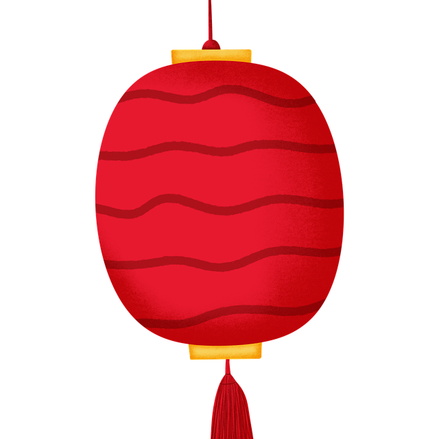 Free chinese style lantern illustration