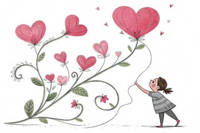 Download free HD stock image of Ai Generated Valentine'S Day Free ai generated valentine's day love illustration