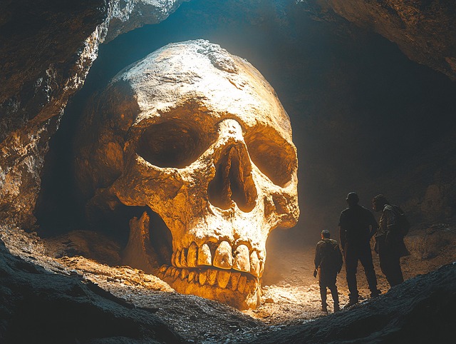 Free ai generated archaeology discovery illustration