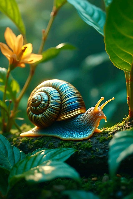 Free ai generated snail limb illustration